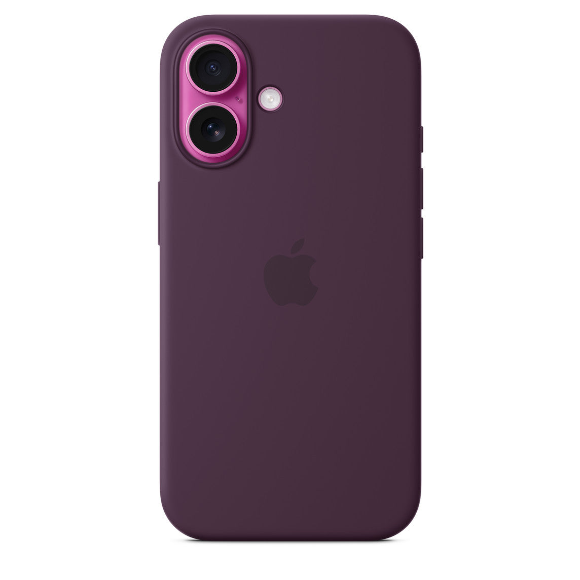 iPhone 16 Silicone Case with MagSafe - Plum