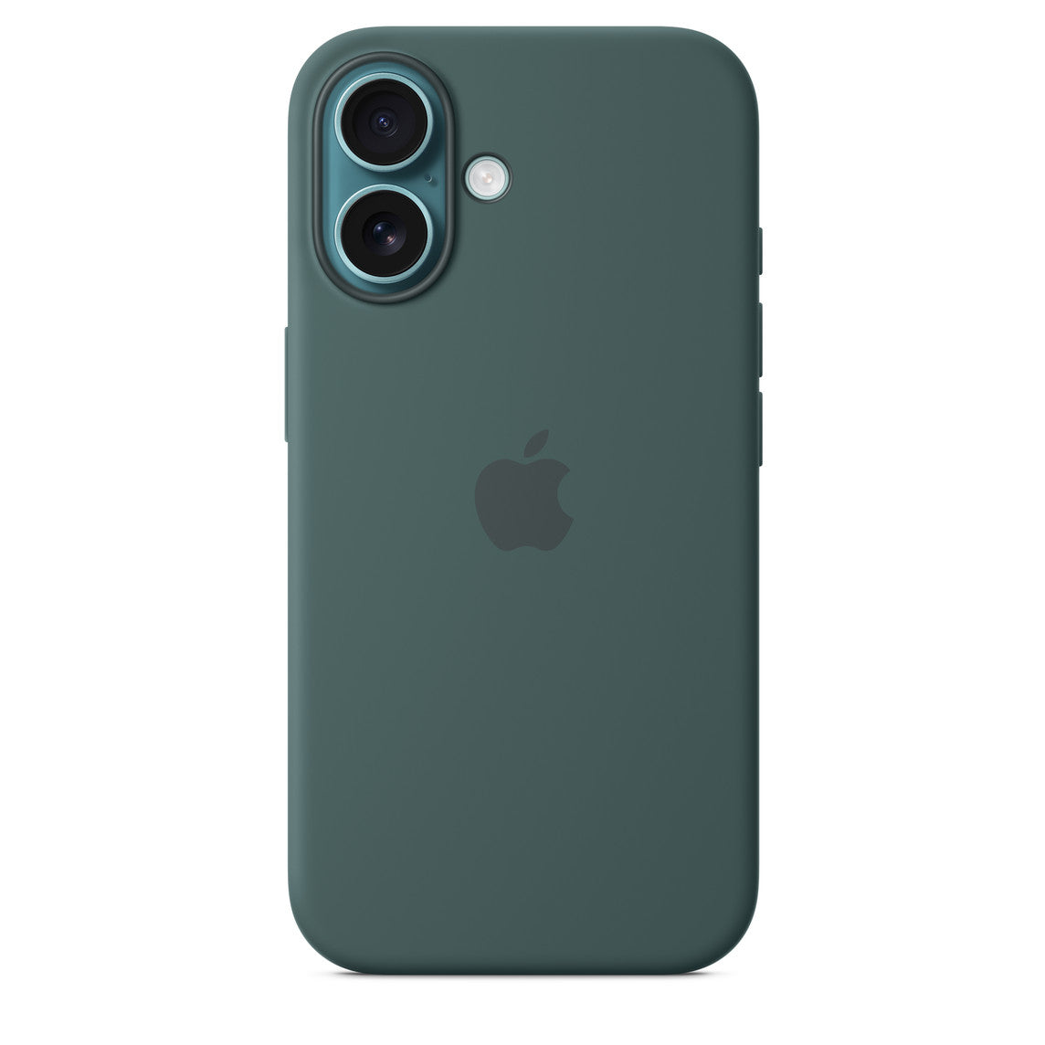 iPhone 16 Silicone Case with MagSafe - Lake Green