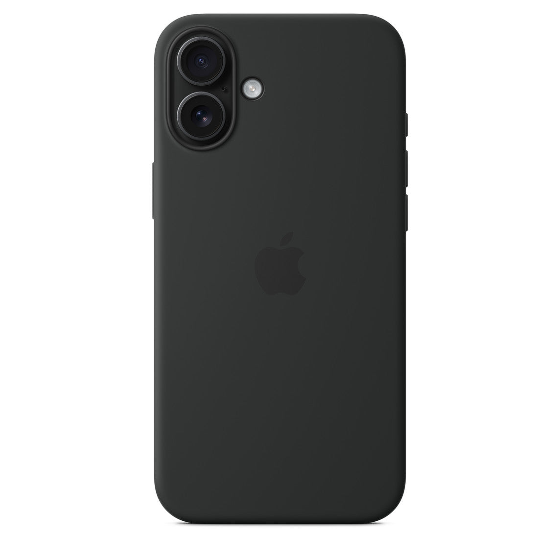 Silicone Case with MagSafe for iPhone 16 Plus - Black