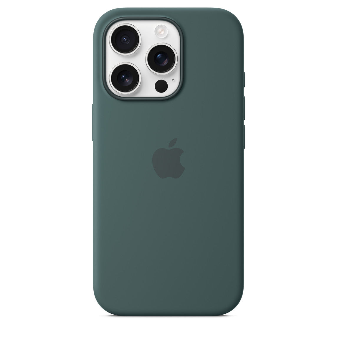 iPhone 16 Pro Silicone Case with MagSafe - Lake Green