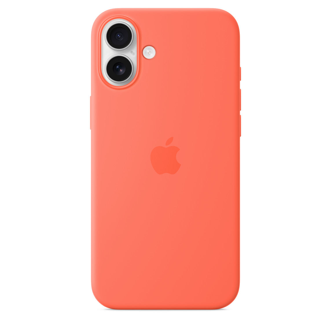 iPhone 16 Plus Silicone Case with MagSafe - Mandarin