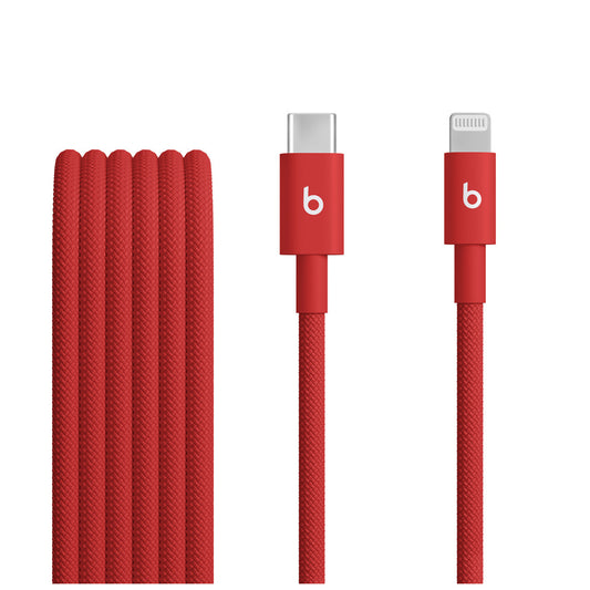 Beats Braided USB-C to Lightning Cable (1.5m) - Fire Red
