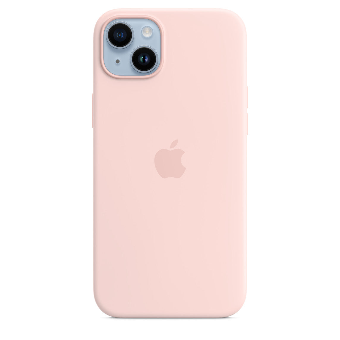 Silicone Case with MagSafe for iPhone 14 Plus - Limestone Pink