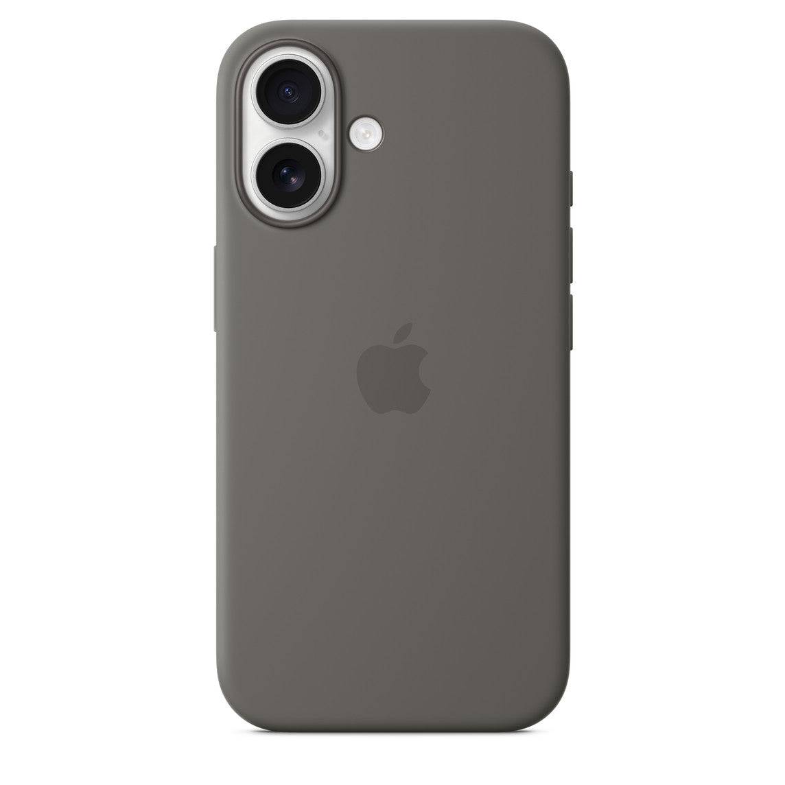 iPhone 16 Silicone Case with MagSafe - Stone Gray