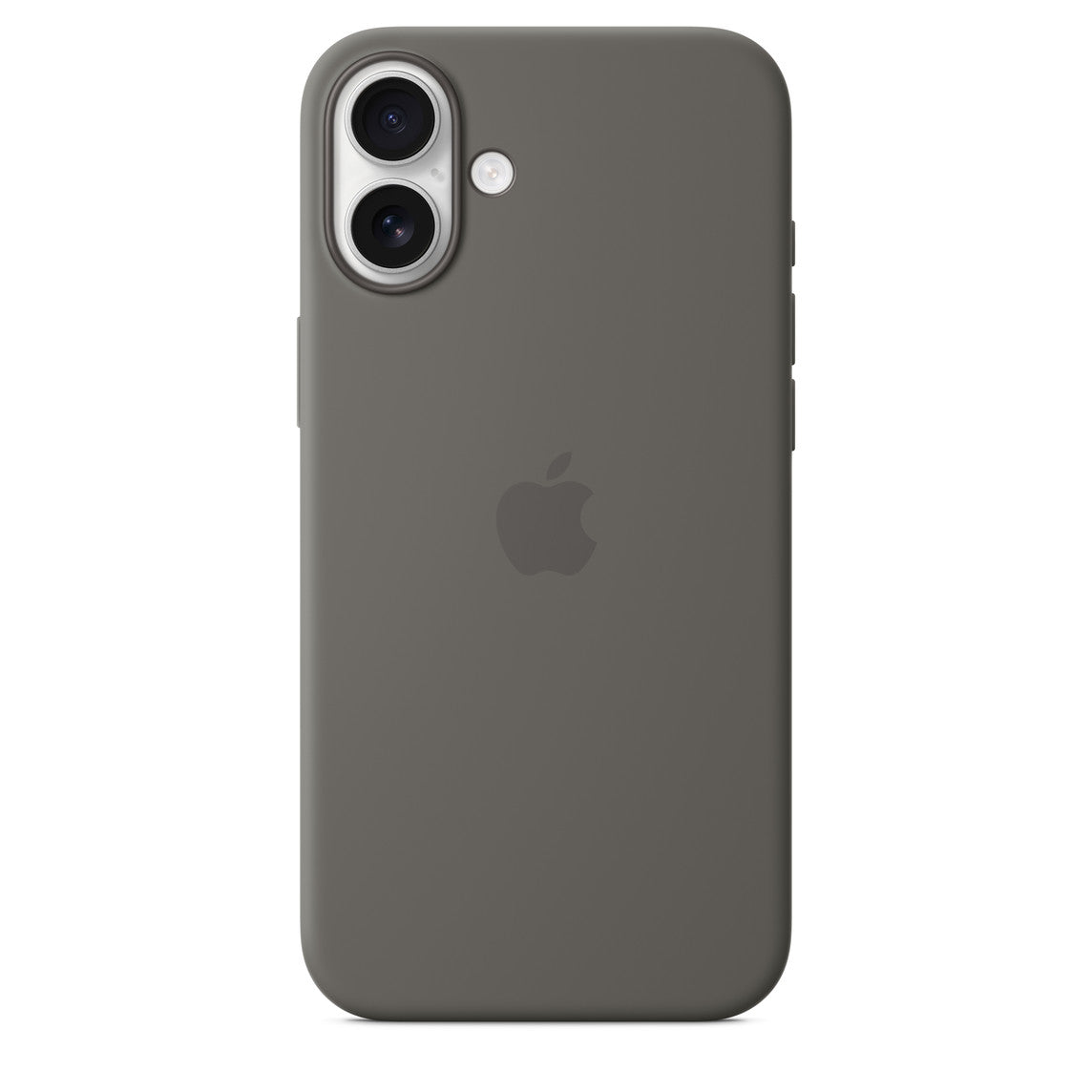 Silicone Case with MagSafe for iPhone 16 Plus - Stone Gray