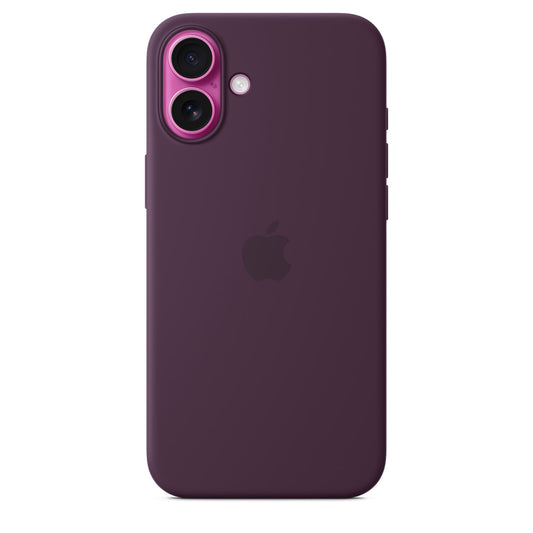 iPhone 16 Plus Silicone Case with MagSafe - Plum